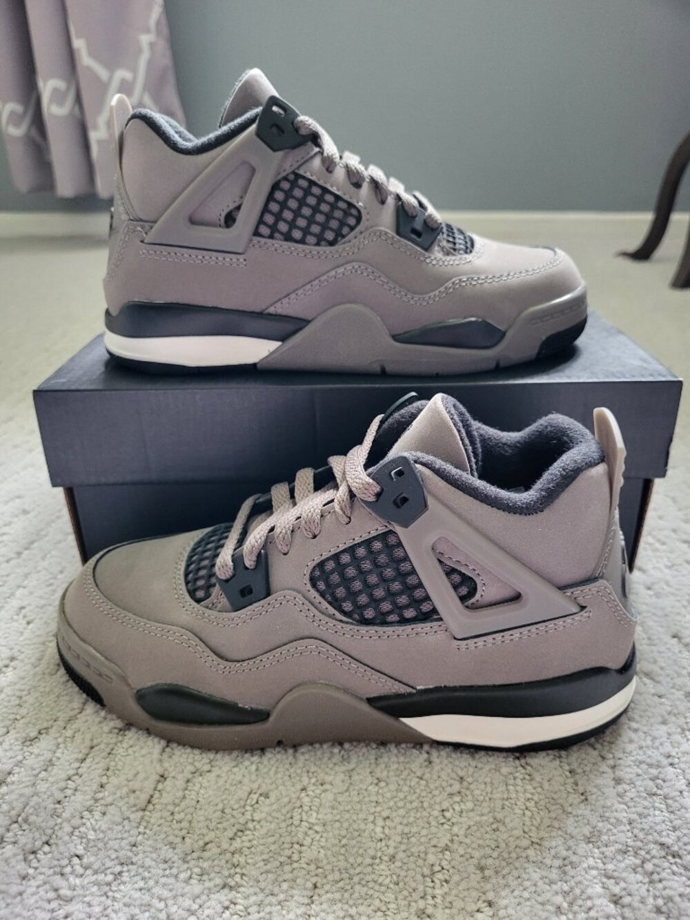 Child Size 12c - Jordan 4 Retro Cave Stone (PS) - IB4388-200 - AUTHENTIC NEW!